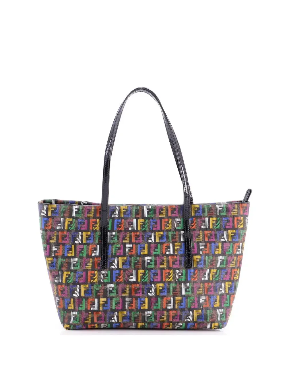Fendi Roll Tote Zucchino Coated Canvas #260516F83B